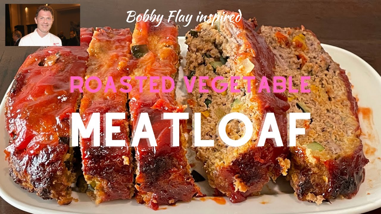 HOW TO MAKE A MEATLOAF - BOBBY FLAY INSPIRED ROASTED VEGETABLE WITH BALSAMIC GLAZE