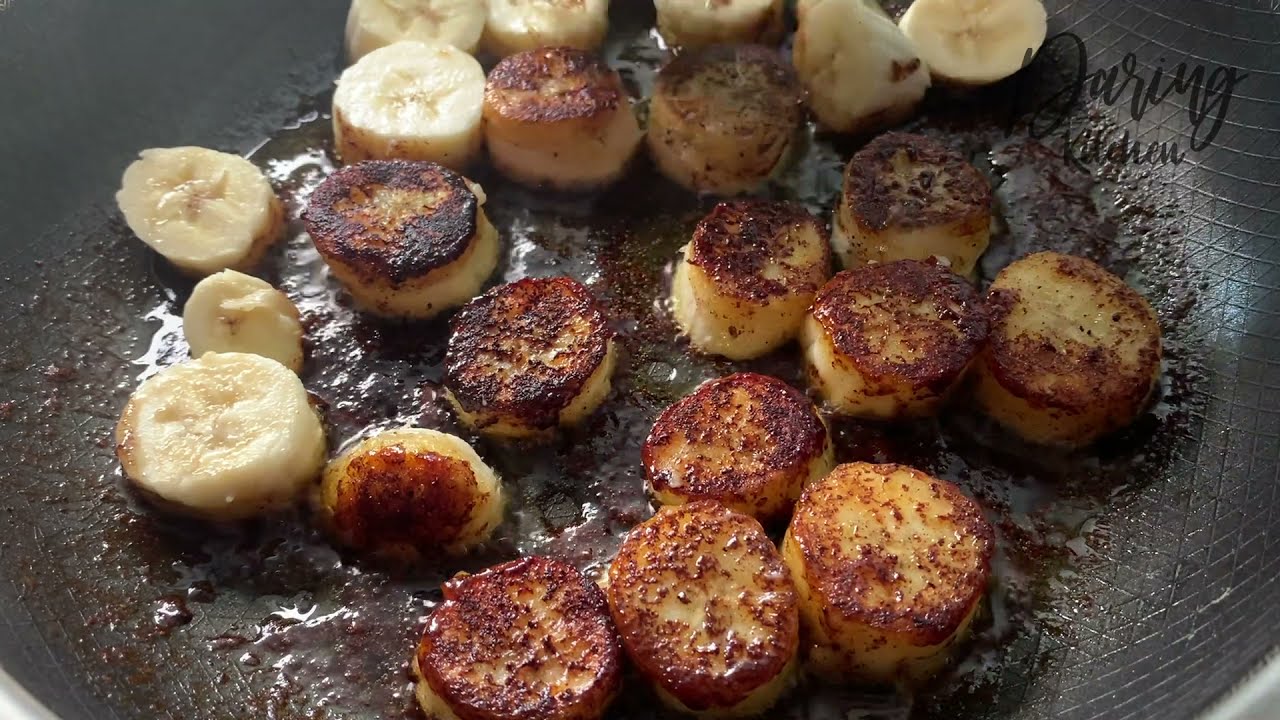 Pan-Fried Cinnamon Bananas