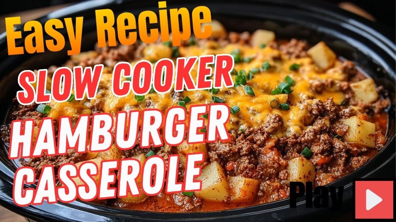 Slow Cooker Hamburger Casserole Recipe | Easy Weeknight Dinner You’ll Make Again & Again!