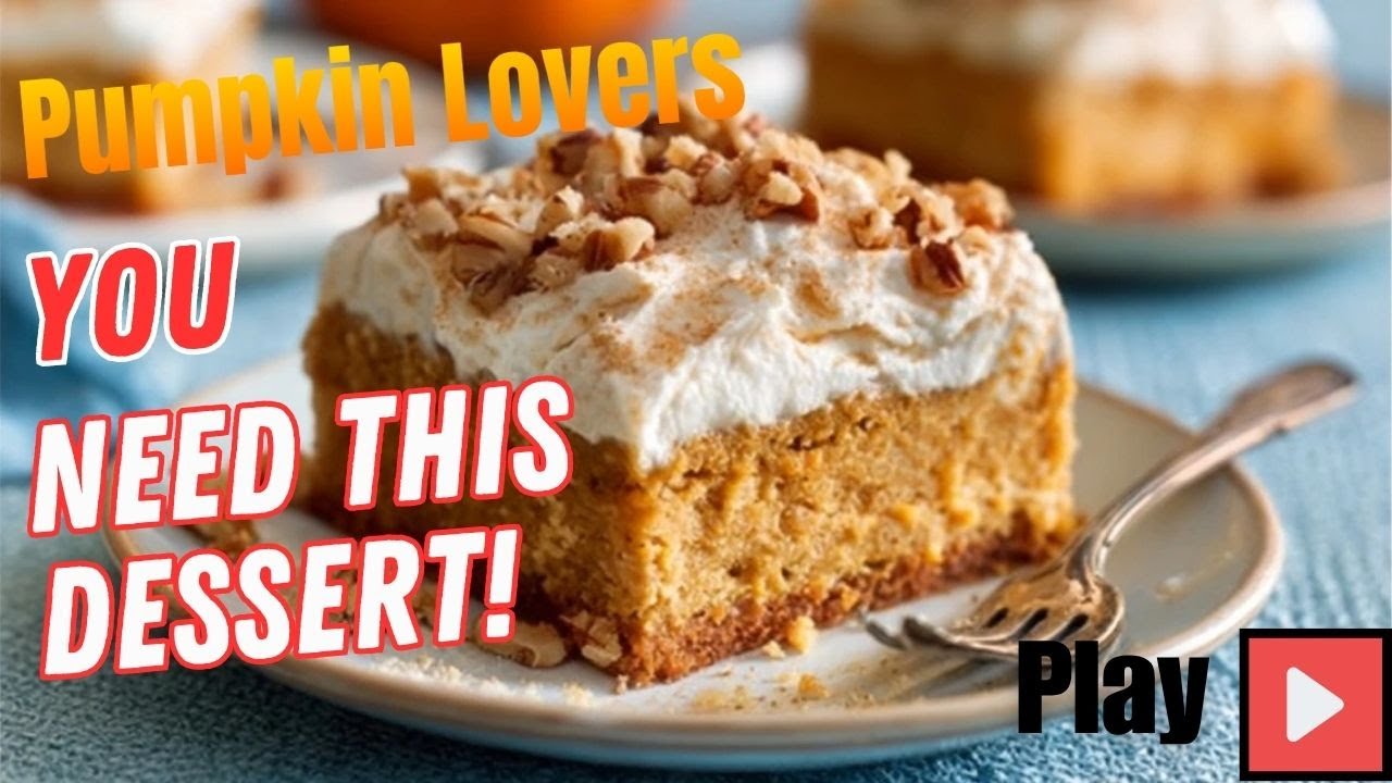 Ultimate Easy Pumpkin Dessert | 5-Minute No-Bake Pumpkin Treat