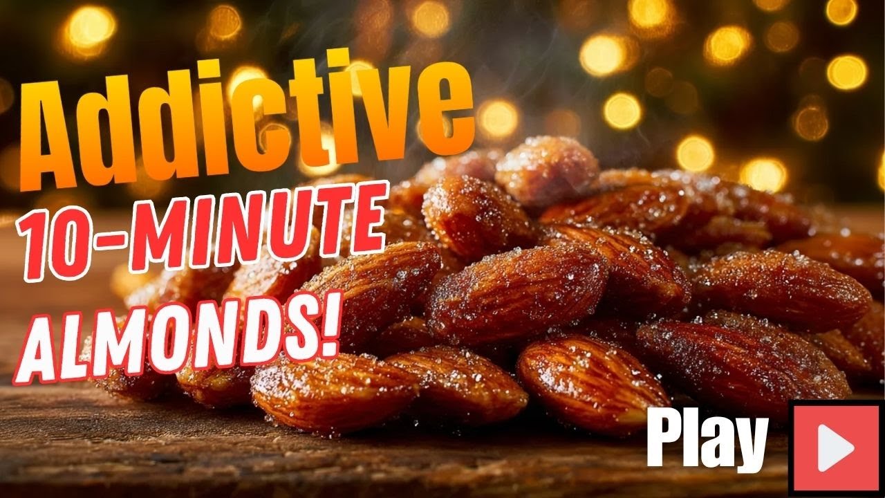Easy Candied Almonds – The Best Sweet & Crunchy Snack in Just 10 Minutes!