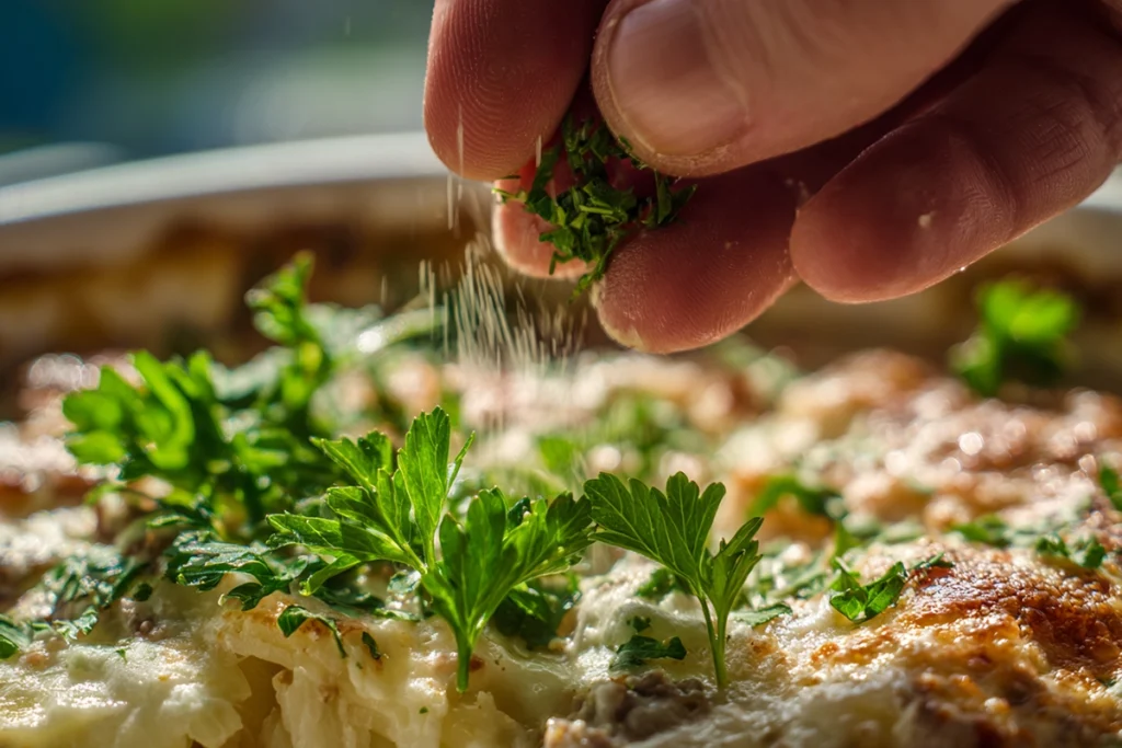 Easy Slow Cooker Hamburger Casserole Recipe Your Family Will Love 5 Slow Cooker Hamburger Casserole Garnish