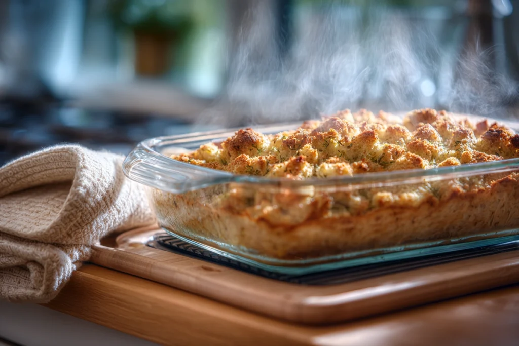 troubleshooting cornbread dressing chicken and dressing recipe Fresh Out of the Oven