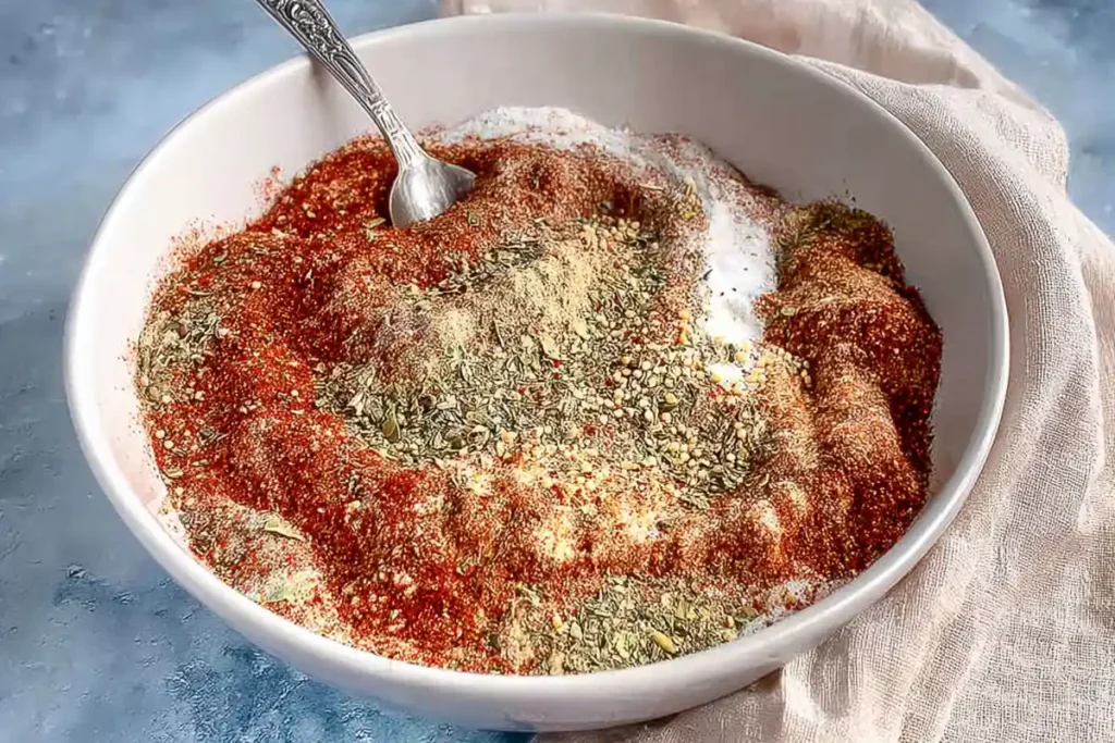 Seafood Boil Seasoning for a Big, Flavorful Homemade Boil 12 Seafood Boil Seasoning spices in a bowl before mixing