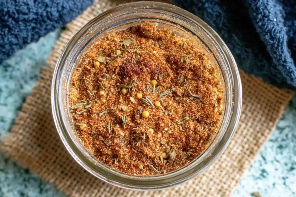 Seafood Boil Seasoning for a Big, Flavorful Homemade Boil 10 Close-up of homemade Seafood Boil Seasoning with herbs and pepper flakes