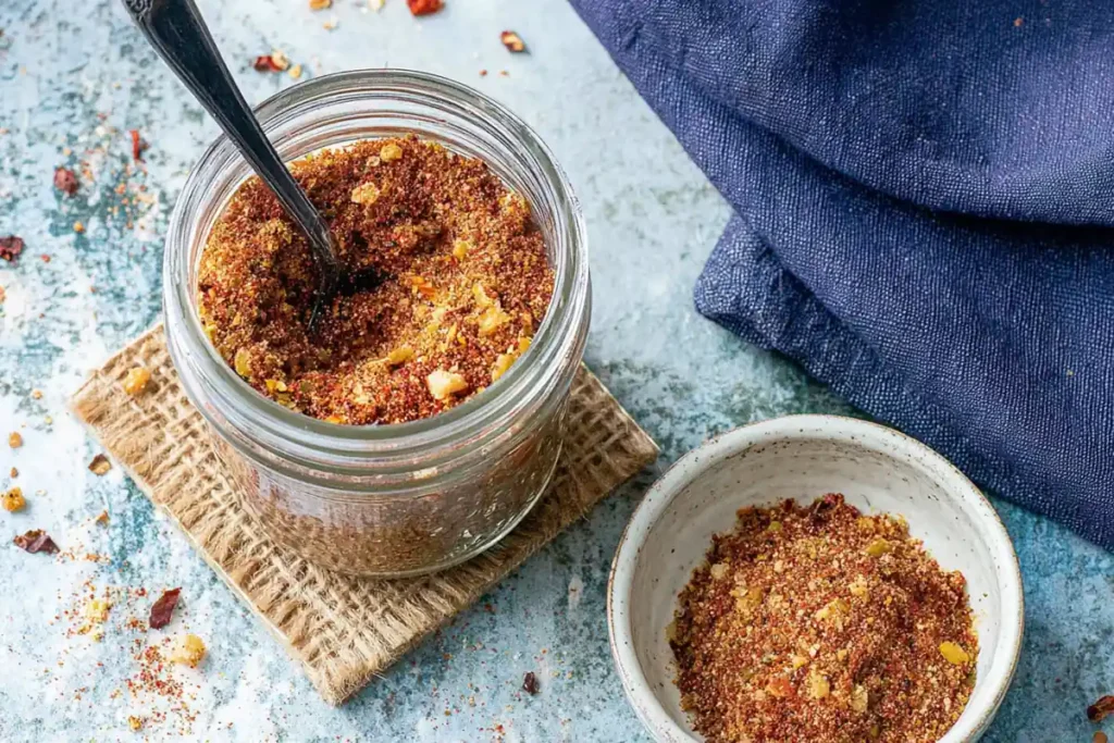 Seafood Boil Seasoning for a Big, Flavorful Homemade Boil 16 Homemade Seafood Boil Seasoning stored in a sealed glass jar