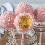 Mohamed Ayad's Starbucks Cake Pop Recipe with Pink Candy Coating