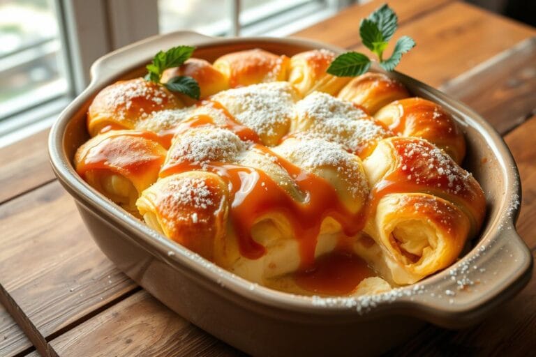 Cheesecake Crescent Rolls Casserole