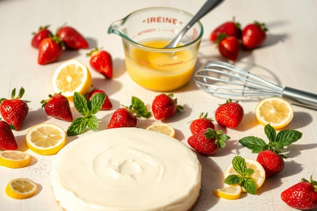 Cheesecake ingredients Cheesecake ingredients