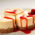Mini Cheesecake Hearts