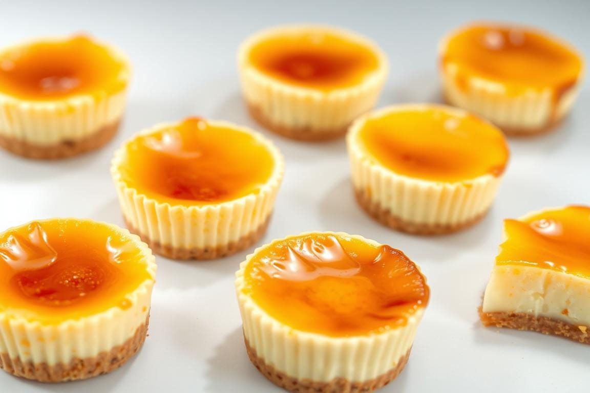 Mini Crème Brûlée Cheesecakes