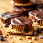 No-Bake Buckeye Graham Crackers