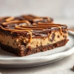 Peanut Butter Chocolate Cheesecake Bars
