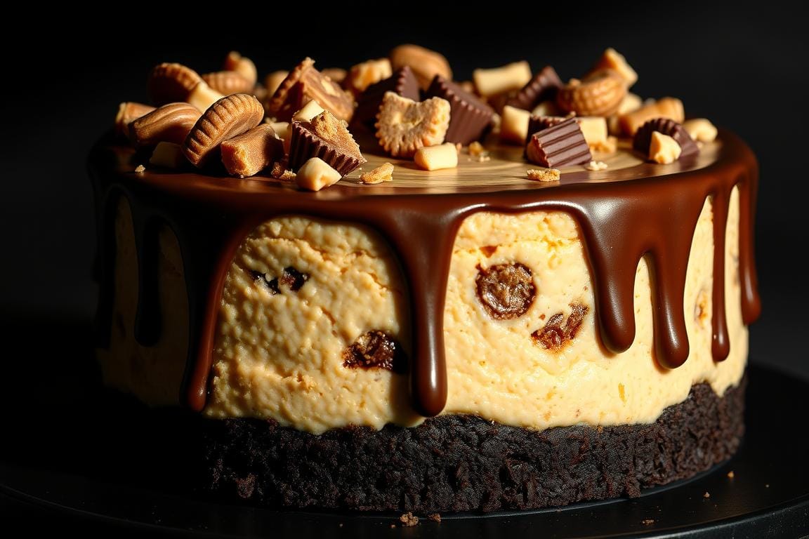 Peanut Butter Cup Cheesecake