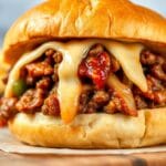 Philly Cheese Steak Sloppy Joes