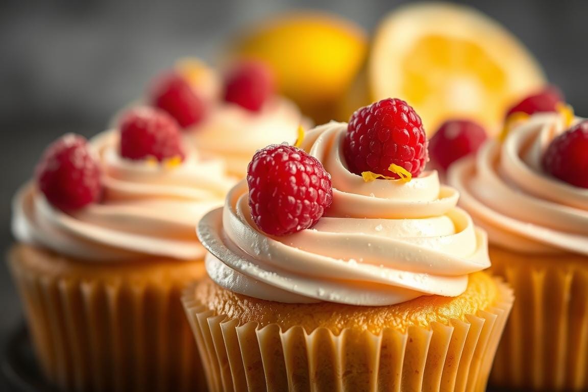 Raspberry Lemon Delight Cupcakes
