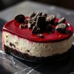 Red Velvet Oreo Cheesecake