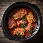 Slow Cooker Cabbage Rolls