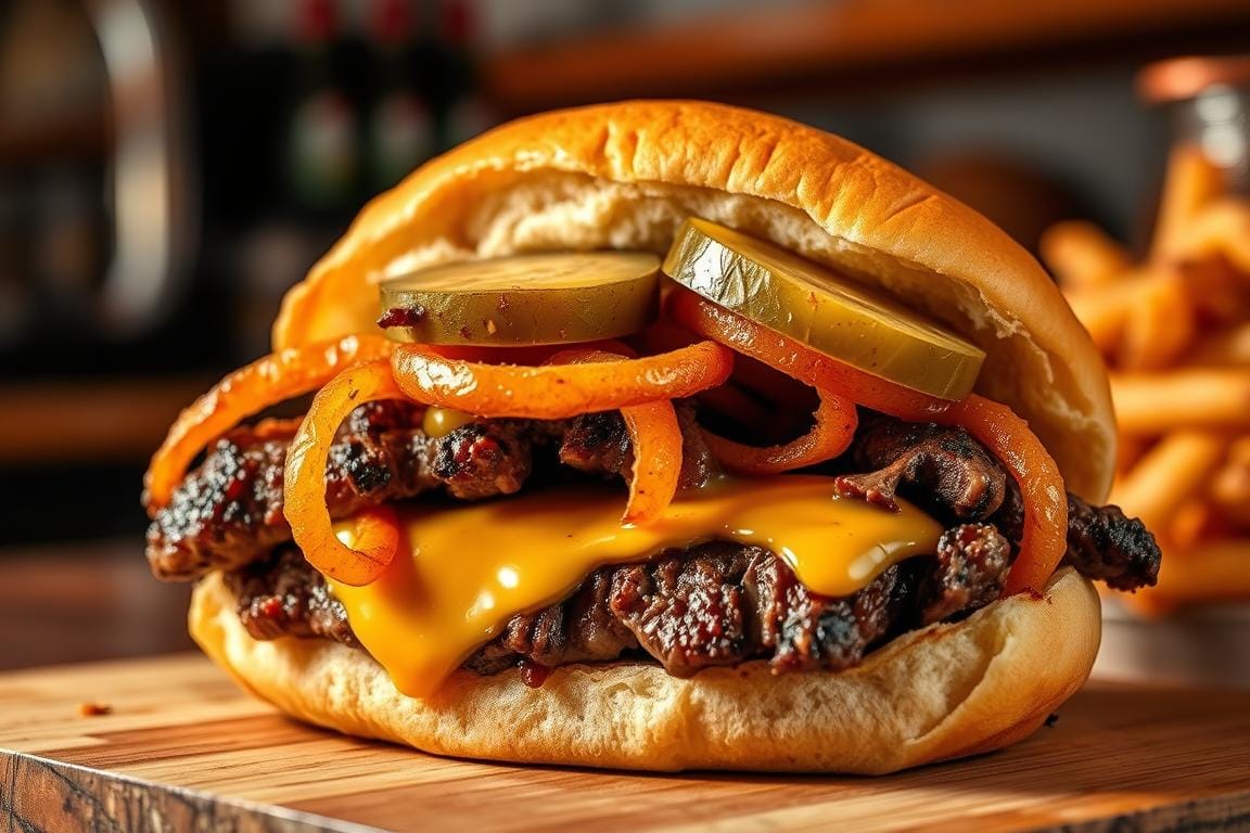 Steak Bomb Sandwich