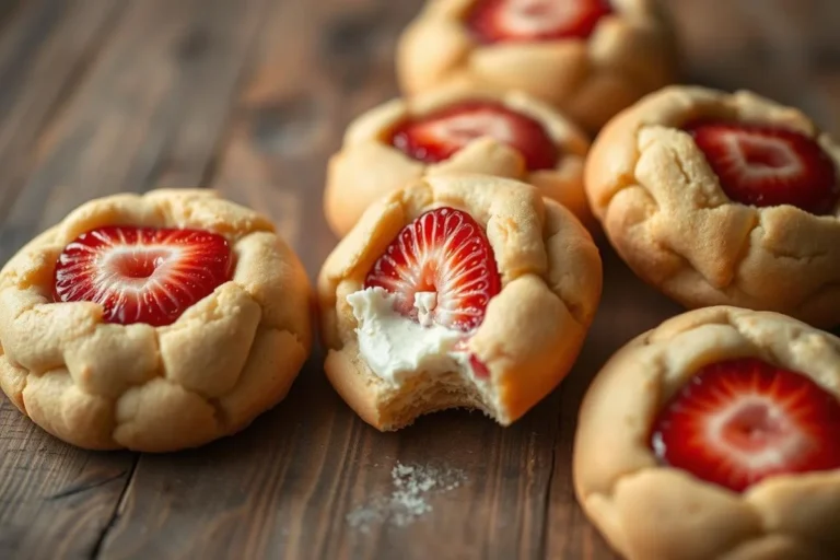 Strawberry Cheesecake Cookies