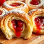 Strawberry Cheesecake Sweet Rolls