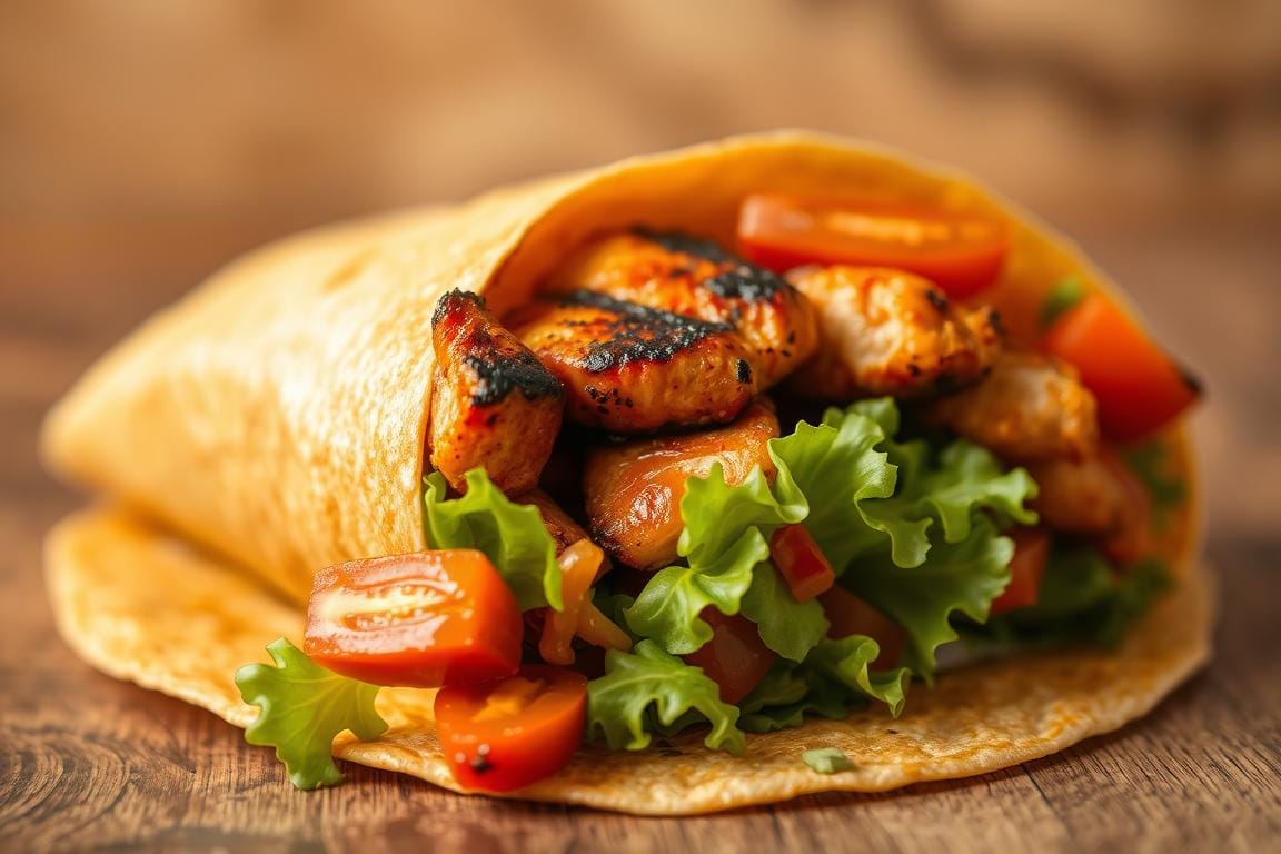 Sweet Chilli Chicken Wrap