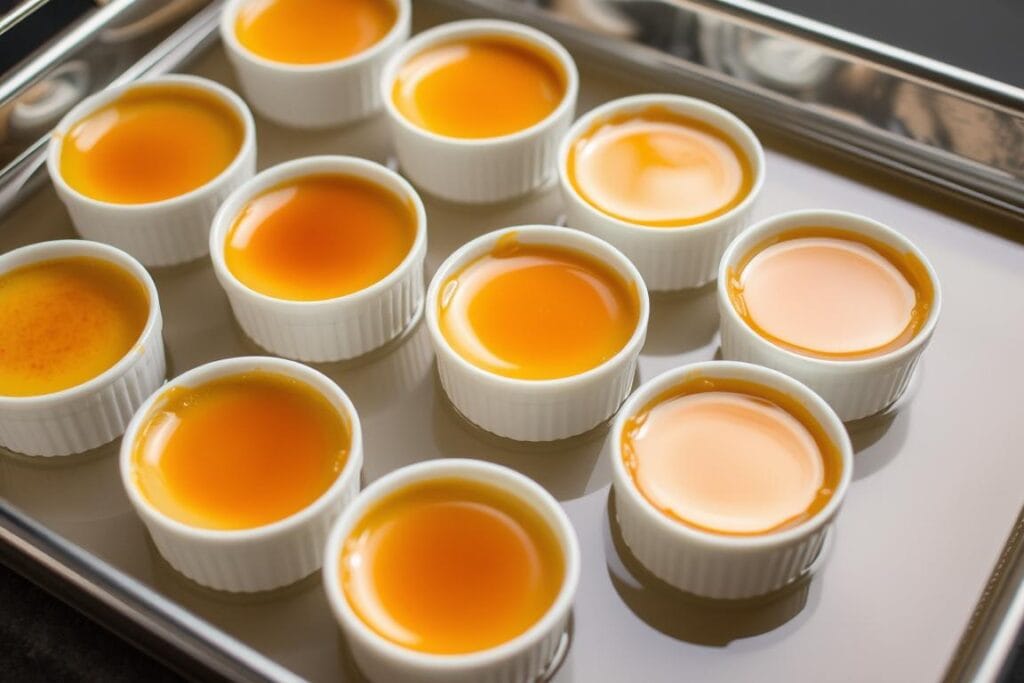 Water Bath Technique for Individual Desserts Water Bath Technique for Individual Desserts