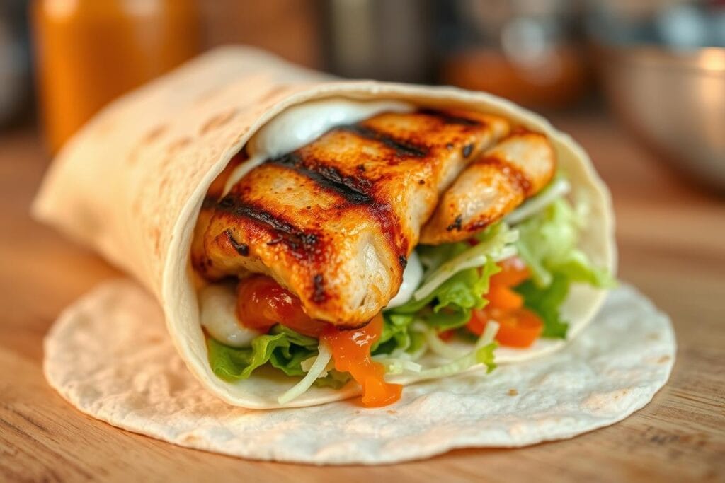 easy chicken wrap recipe easy chicken wrap recipe