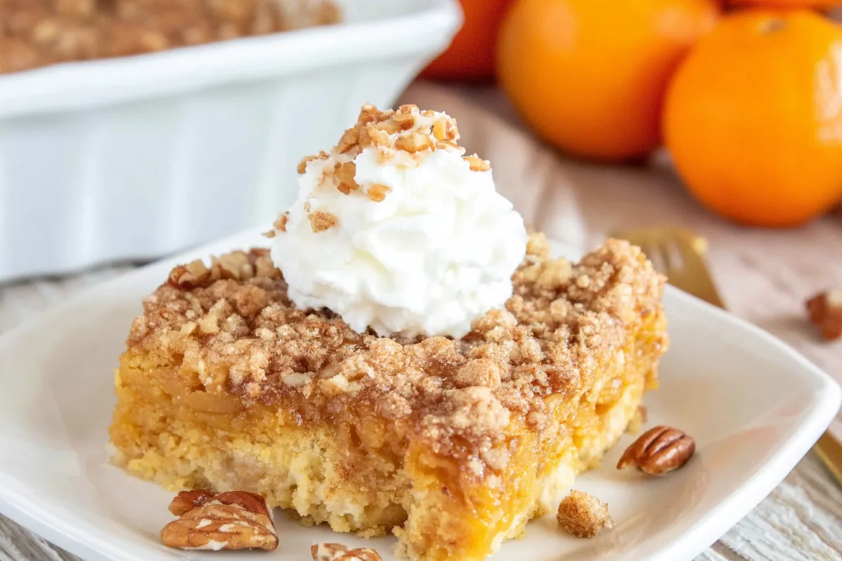 Mohamed Ayad's Easy Pumpkin Dump Cake Recipe