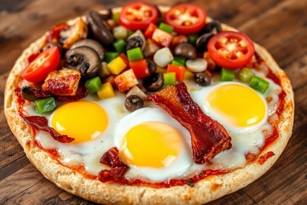 homemade breakfast pizza homemade breakfast pizza