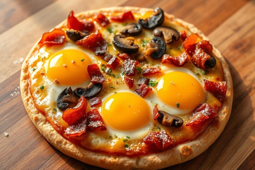 homemade breakfast pizza homemade breakfast pizza