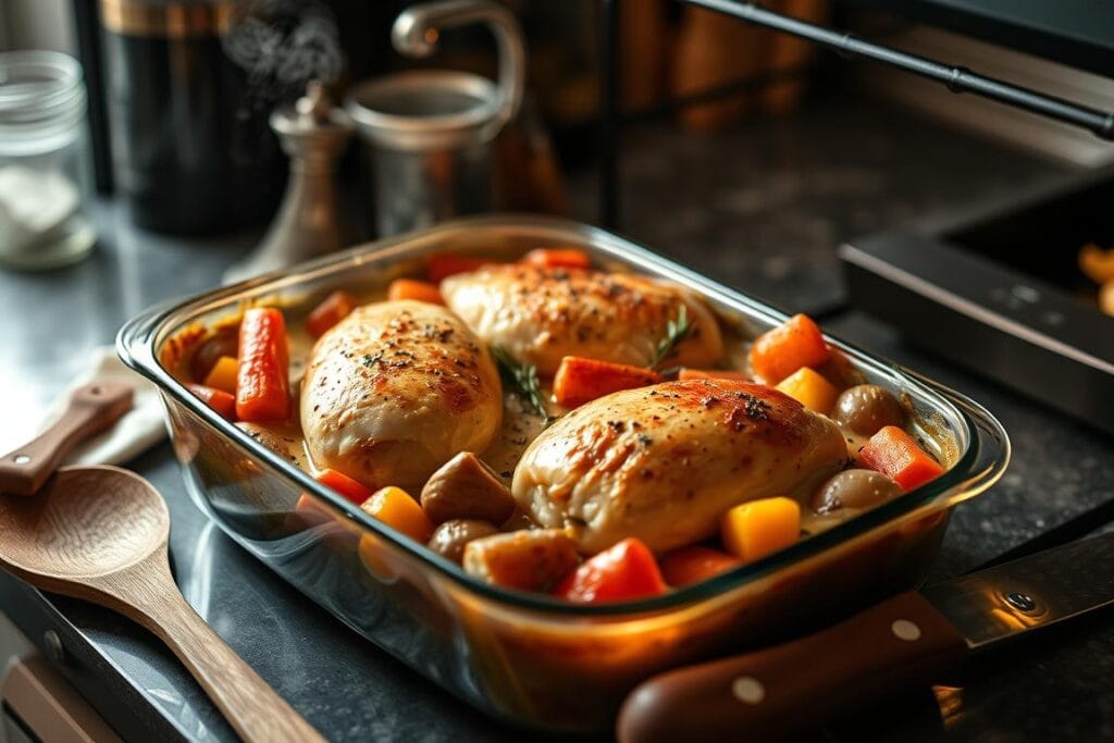 homemade chicken bake
