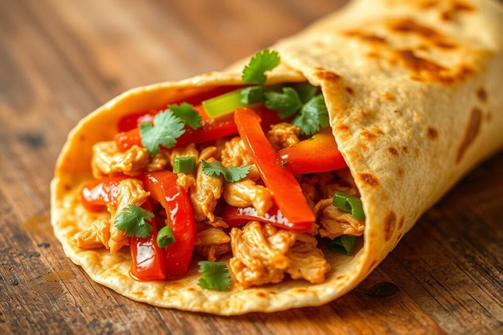 homemade sweet chili chicken wrap homemade sweet chili chicken wrap