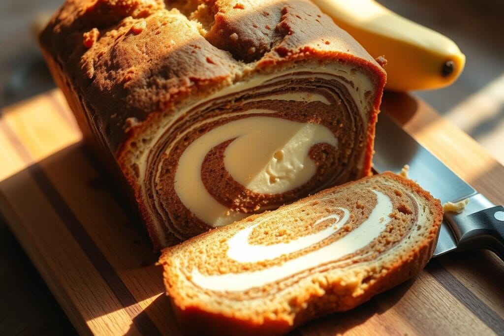 marbled cream cheese banana bread marbled cream cheese banana bread