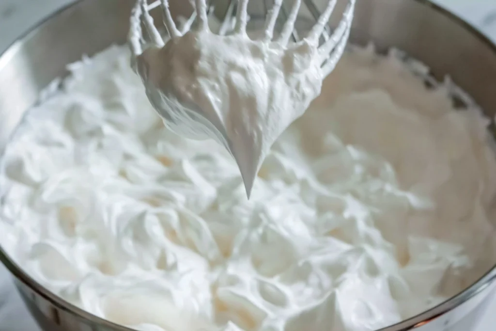 Marshmallow Fluff Cupcakes with a Chocolate Shell 6 Glossy marshmallow fluff frosting for Marshmallow Fluff Cupcakes