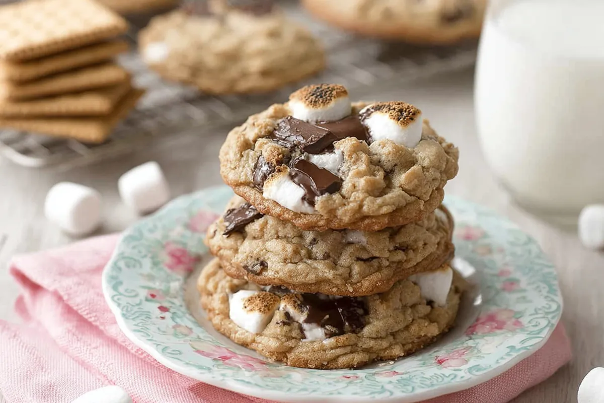 Mohamed Ayad's S'mores Cookies Recipe