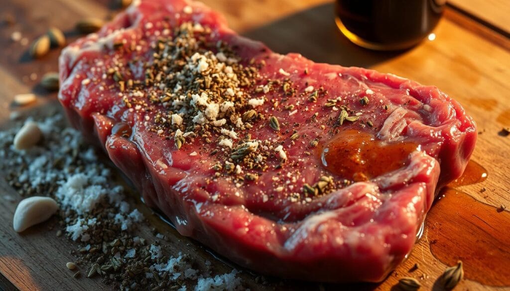 seasoning and marinating steak seasoning and marinating steak