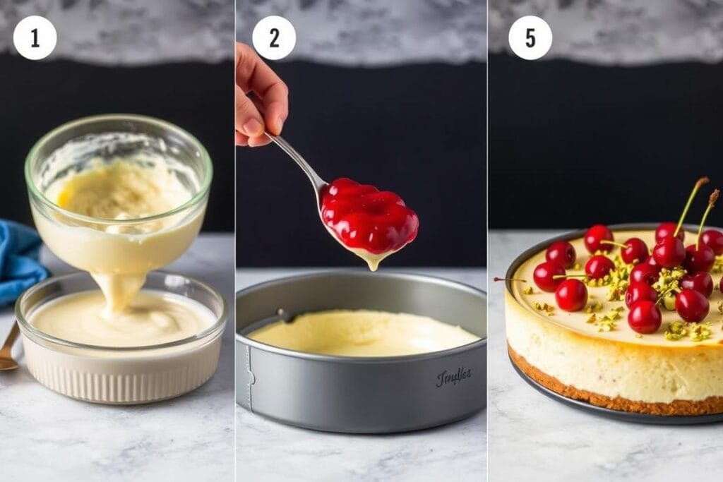 step-by-step recipe overview