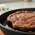 thin steak