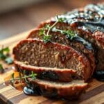 Best Ever Balsamic Glazed Meatloaf Recipe