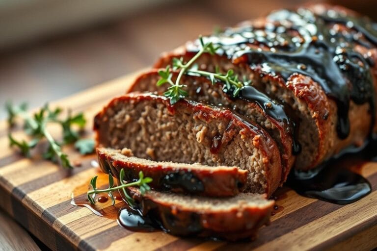 Best Ever Balsamic Glazed Meatloaf Recipe