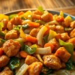 Chinese Chicken Cabbage Stir Fry