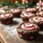 Chocolate Peppermint Cookie Cups