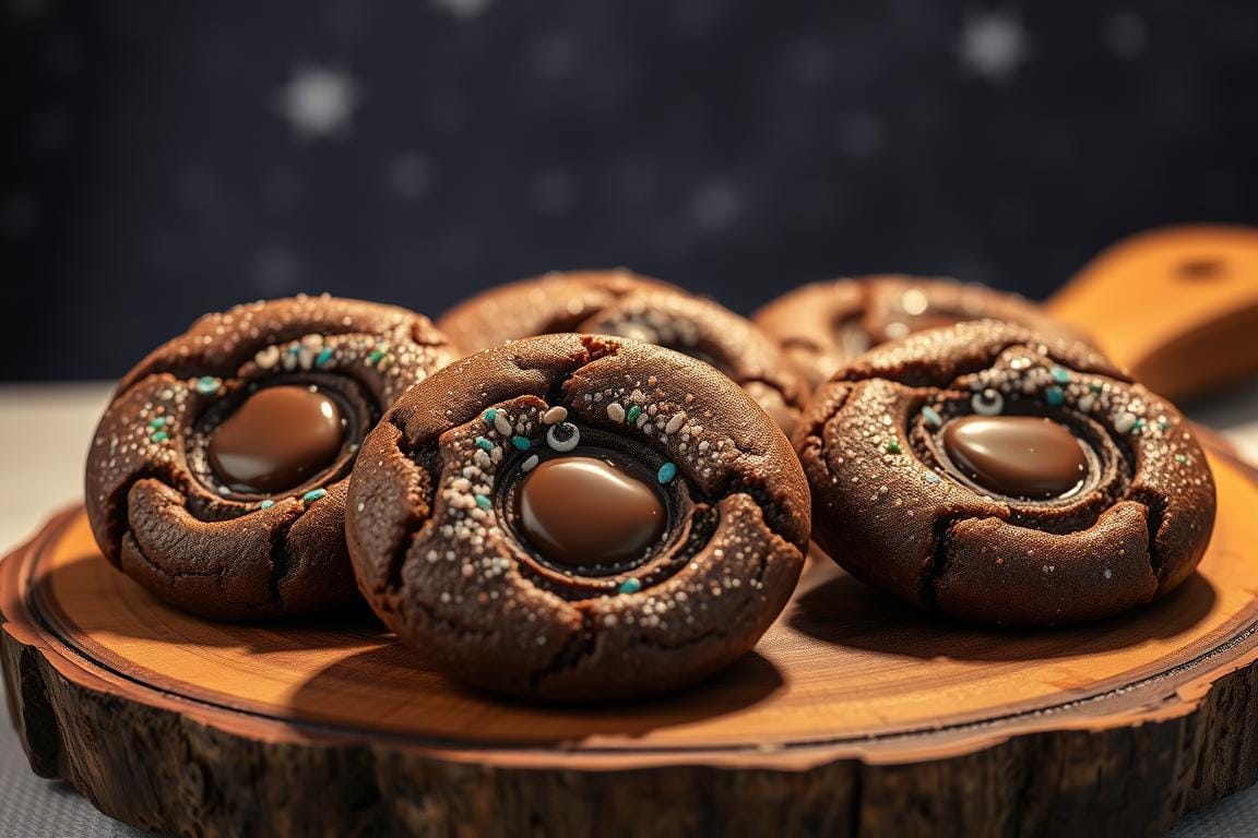 Cosmic Brownie Cookies