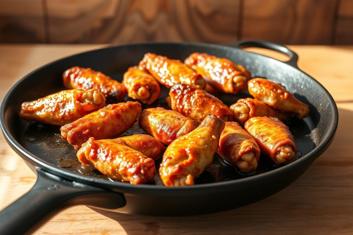 Crispy Griddle Wings Recipe