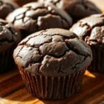 Dark Chocolate Banana Bread Muffins