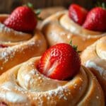 Easy Strawberry Cheesecake Rolls