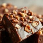 German Chocolate Fudge