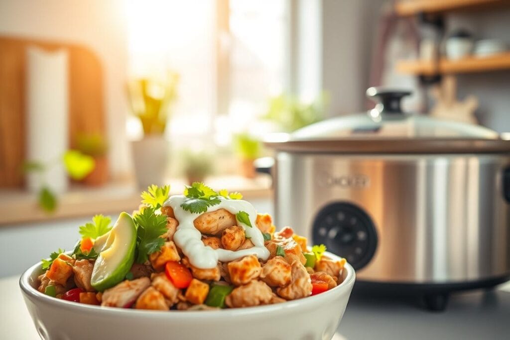 Healthy slow cooker meal