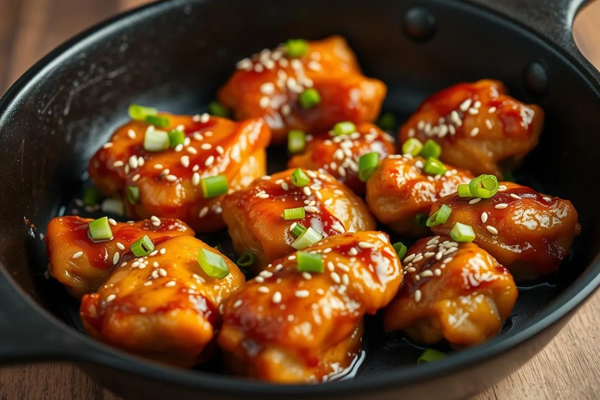 Honey Garlic Chicken Bites